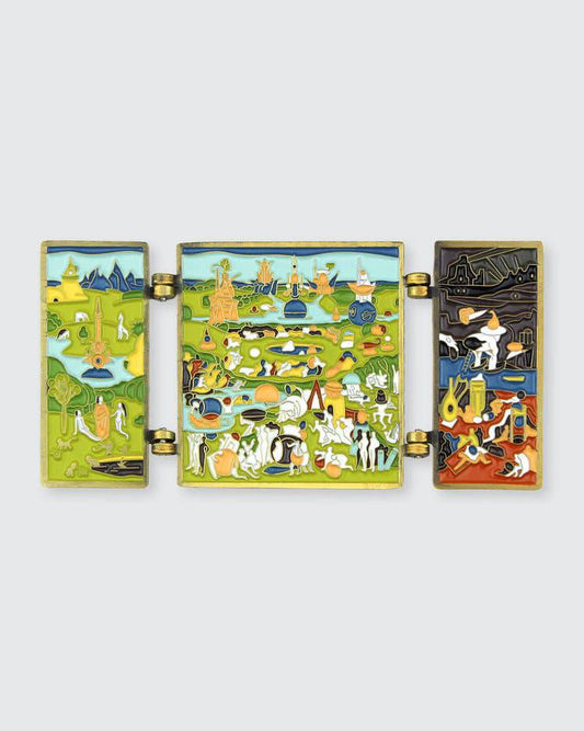 Pin Museum - The Garden of Earthly Delights • Enamel Pin - PMA Store at the Portland Museum of Art, Maine