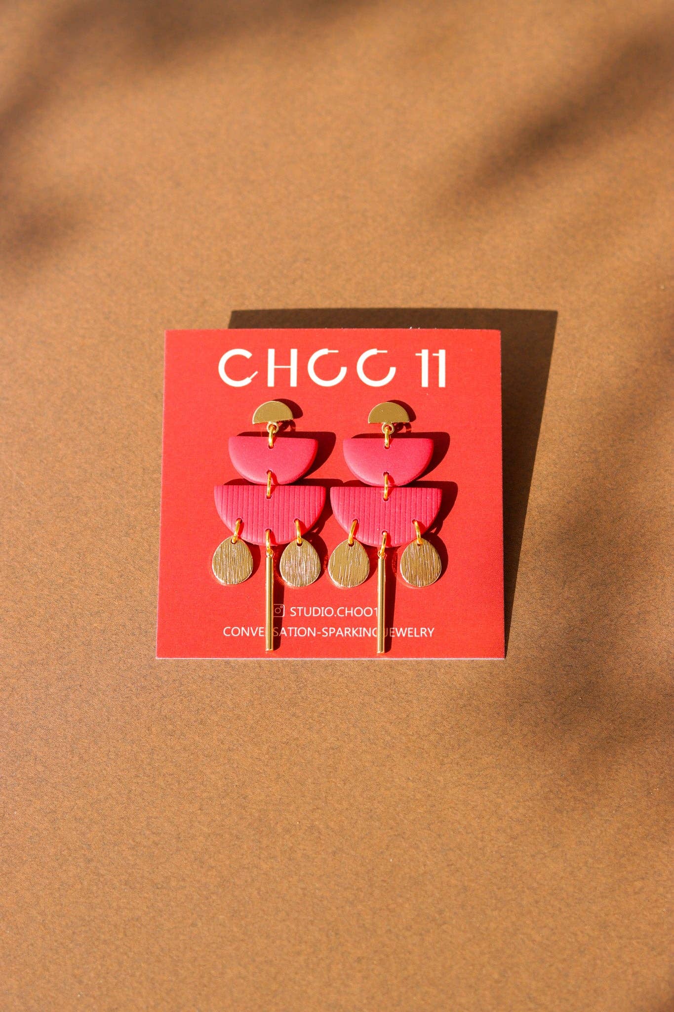 KAYLA EARRINGS // GOLD TONE: Hydrangea - PMA Store at the Portland Museum of Art, Maine