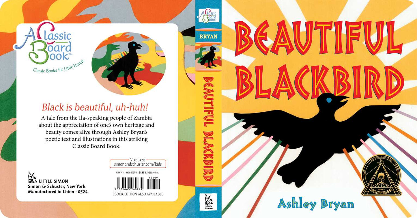 Simon & Schuster - Beautiful Blackbird by Ashley Bryan: Board Books; 40 pages / English - PMA Store at the Portland Museum of Art, Maine