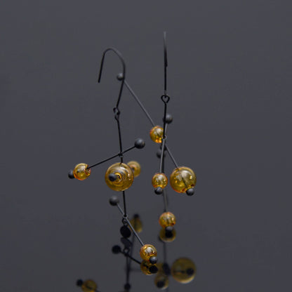 Pursuits - Wander Earrings: Glass Aqua