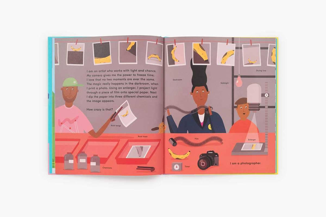 Simon & Schuster - I Am an Artist (Books for Kids, Art for Kids, Art Book) by Doro Globus: Hardcover; 40 pages / English - PMA Store at the Portland Museum of Art, Maine