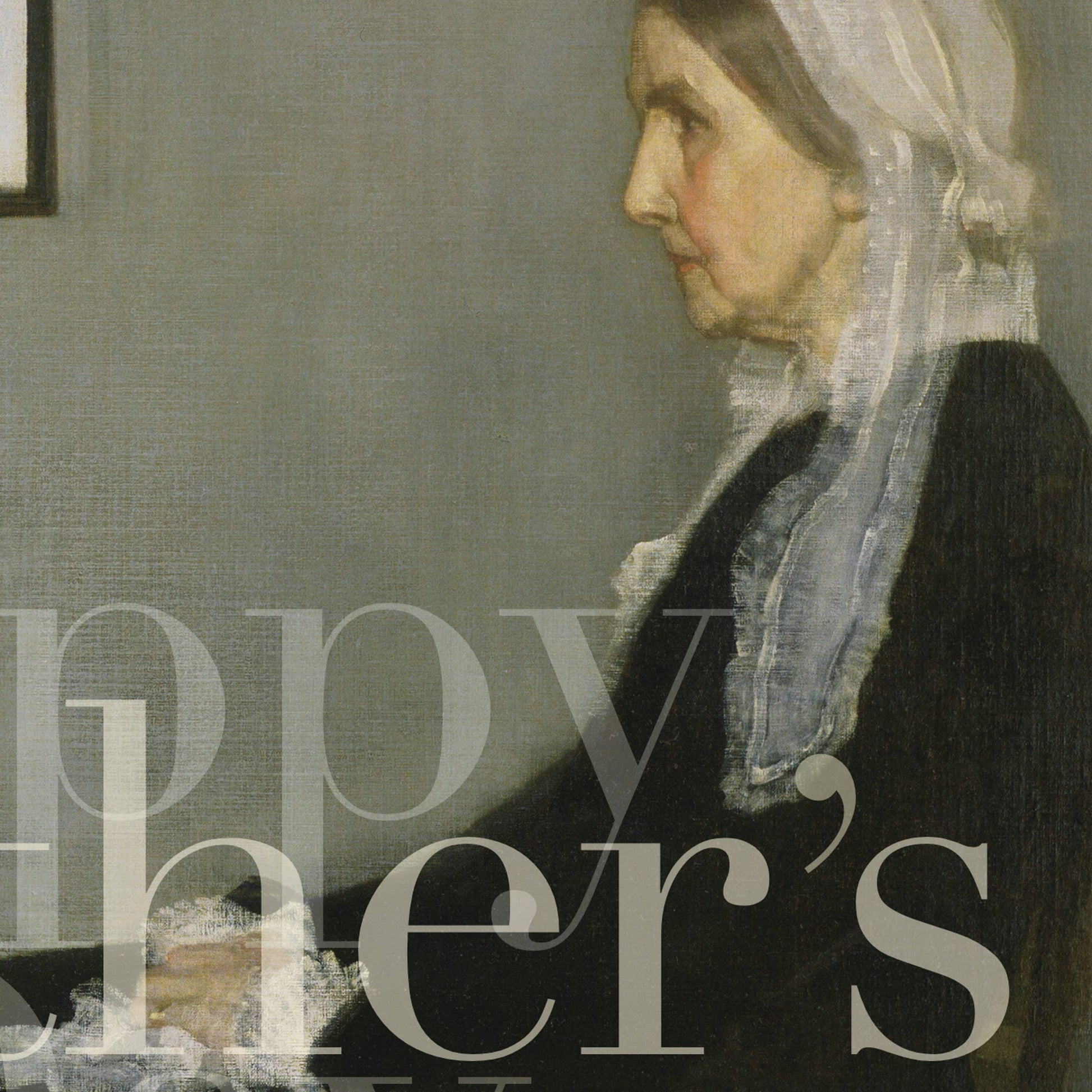 LAST SIX: "Happy Mother's Day" (Whistler's ma) card: Recycled white envelopes - PMA Store at the Portland Museum of Art, Maine