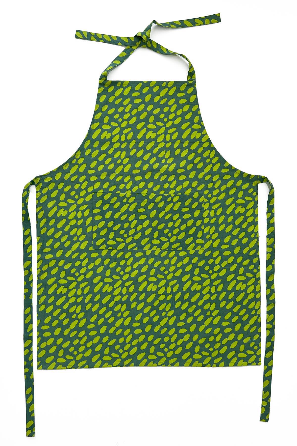 See Design - Apron: Small Totem Orange/Yellow - PMA Store at the Portland Museum of Art, Maine