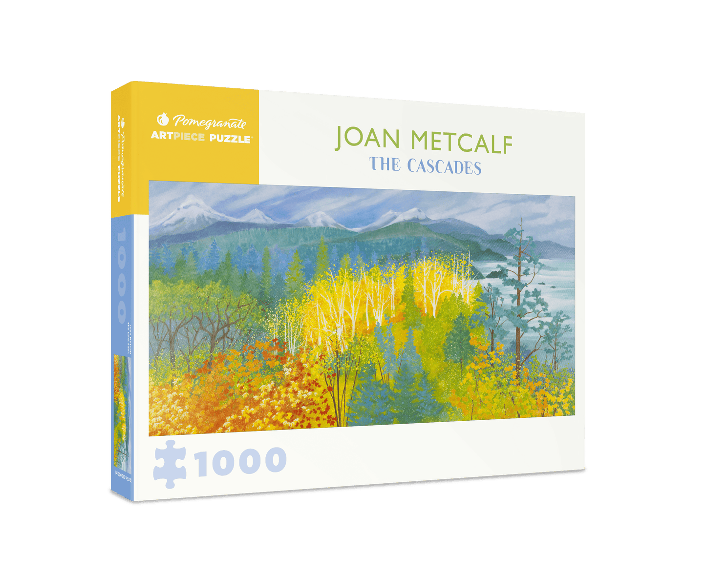 Pomegranate - Joan Metcalf: The Cascades 1000-Piece Jigsaw Puzzle - PMA Store at the Portland Museum of Art, Maine