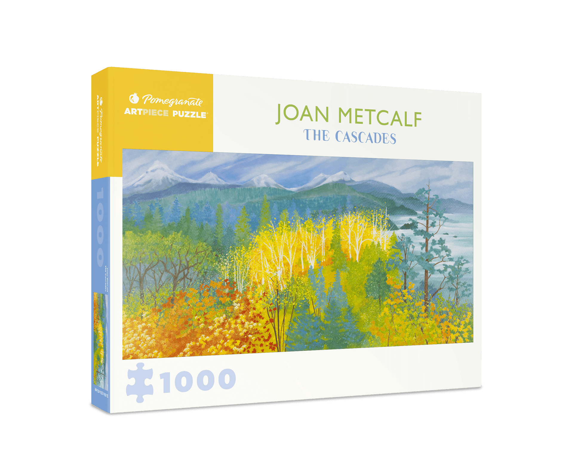 Pomegranate - Joan Metcalf: The Cascades 1000-Piece Jigsaw Puzzle - PMA Store at the Portland Museum of Art, Maine