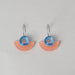 NEW Blok Earrings - Color: Yellow and Purple - PMA Store at the Portland Museum of Art, Maine
