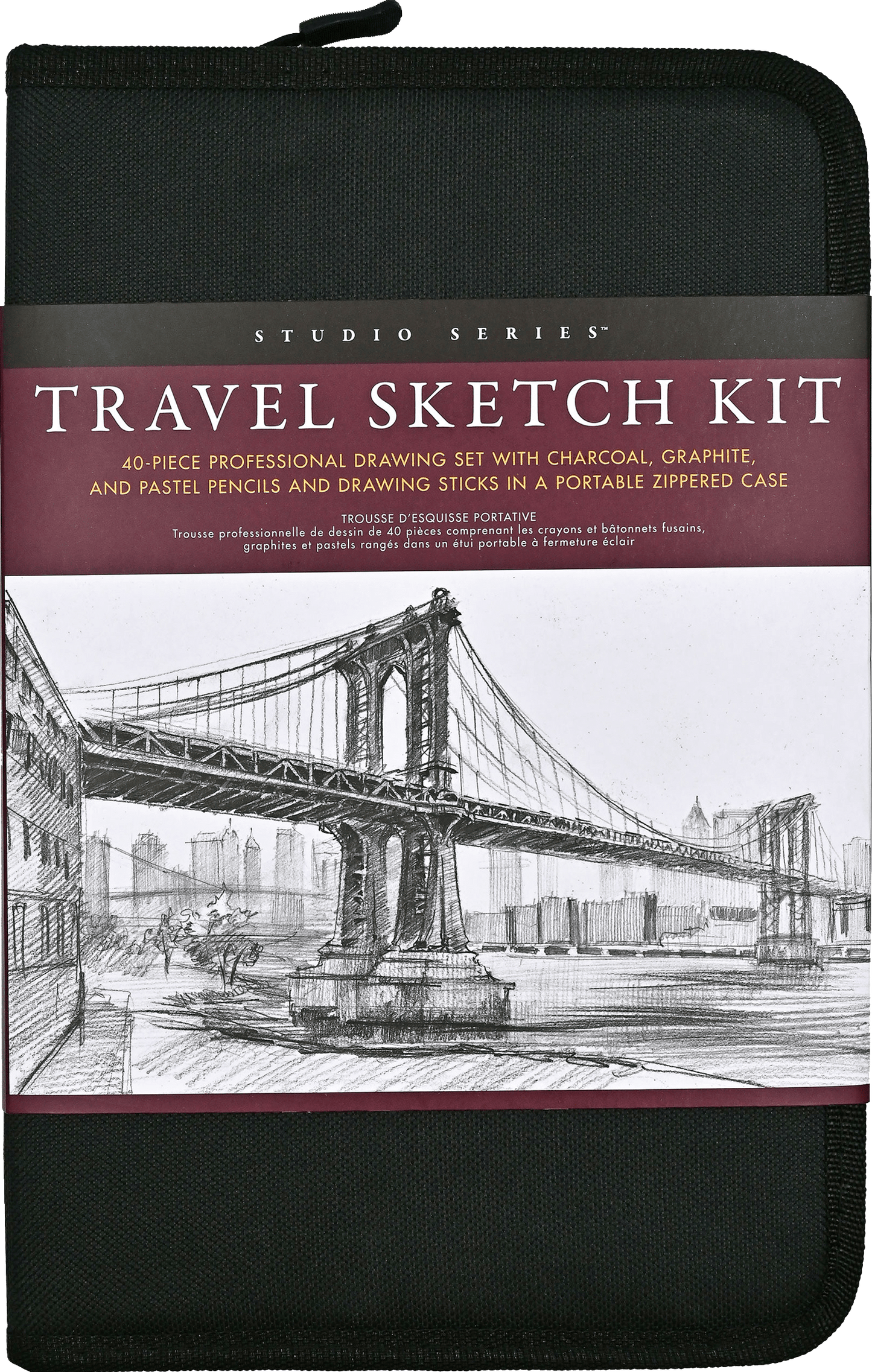 Peter Pauper Press - Studio Series Travel Sketch Kit (40 pieces) - PMA Store at the Portland Museum of Art, Maine