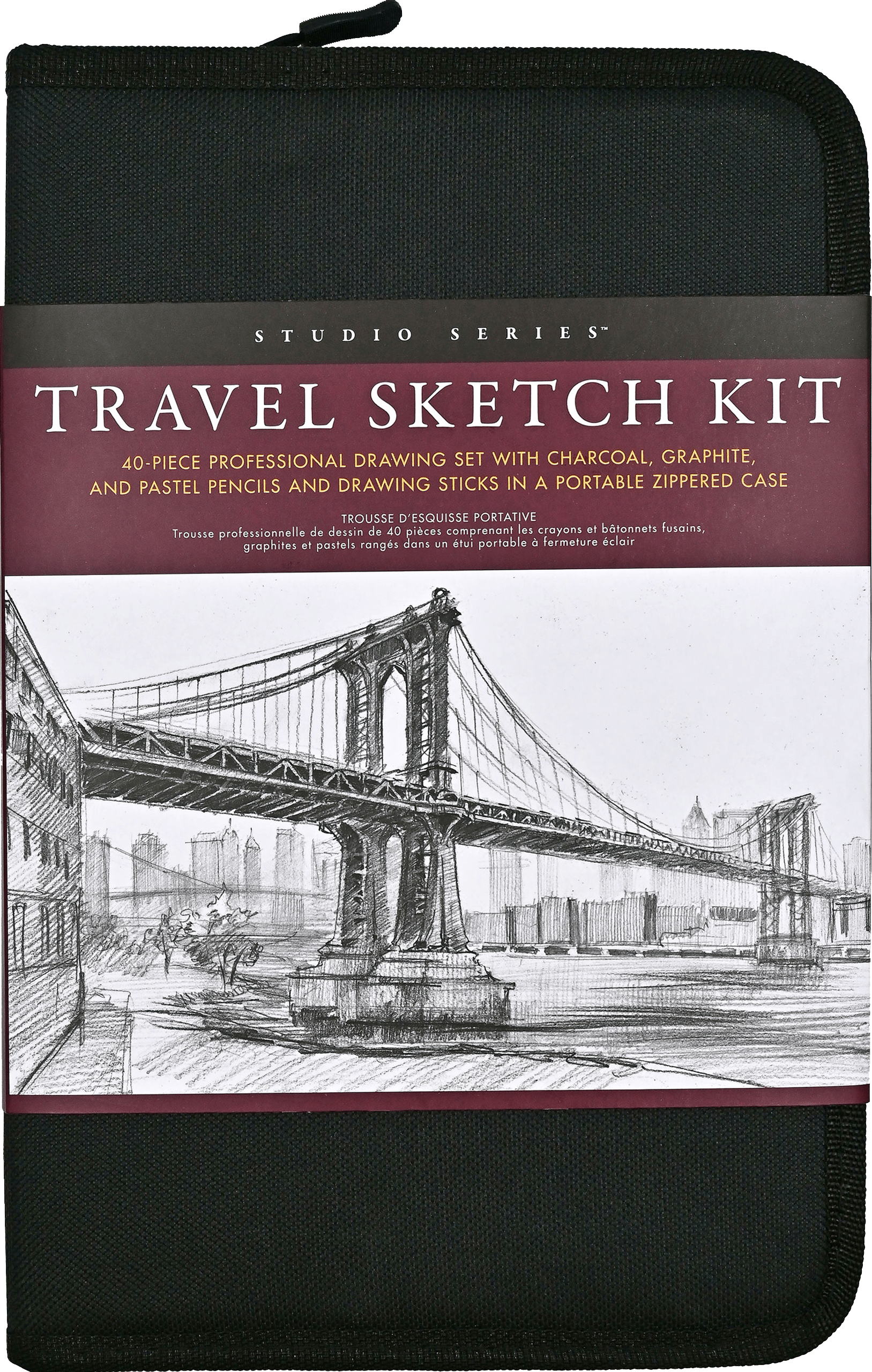 Peter Pauper Press - Studio Series Travel Sketch Kit (40 pieces) - PMA Store at the Portland Museum of Art, Maine