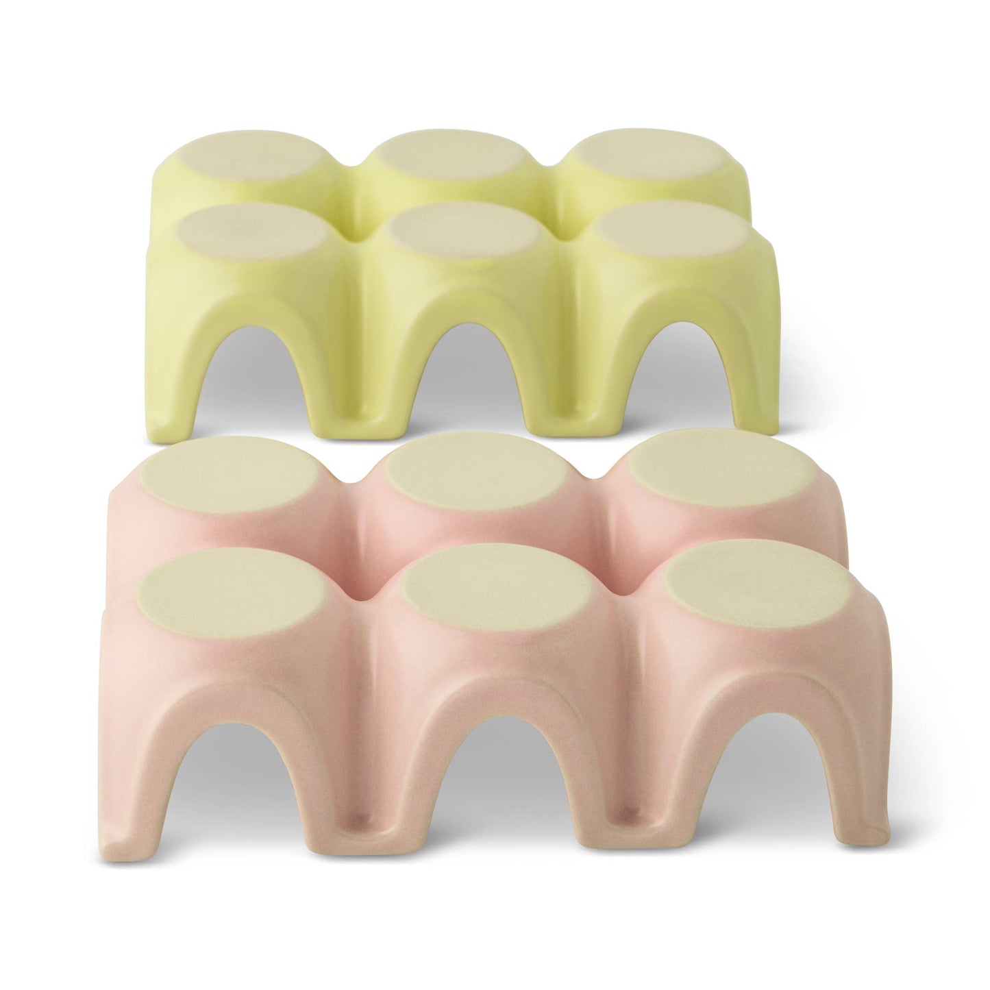 2pk 6 Section Ceramic Egg Tray - FNT/PNF - PMA Store at the Portland Museum of Art, Maine