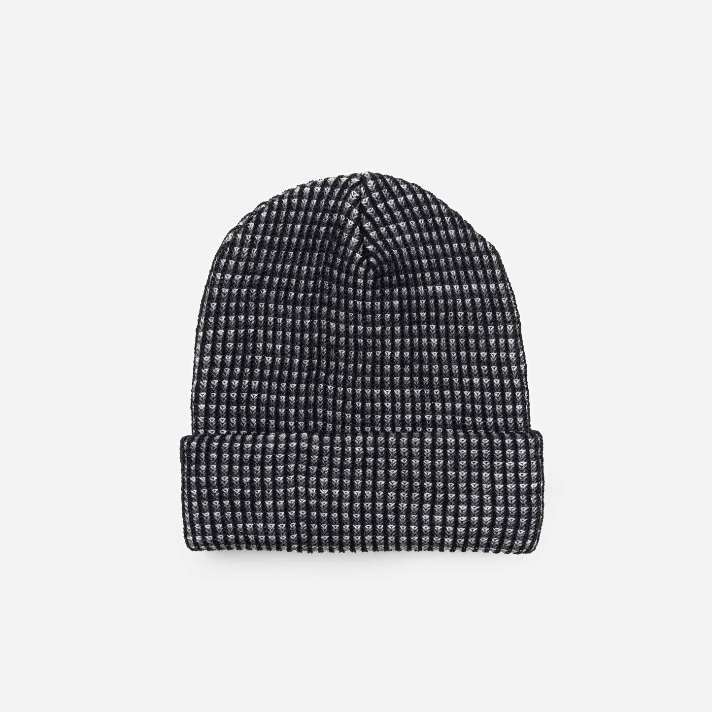 Simple Grid Knit Beanie: Lime Pink - PMA Store at the Portland Museum of Art, Maine