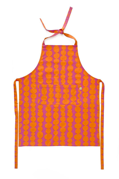 Apron: Globe Aqua/Green - PMA Store at the Portland Museum of Art, Maine