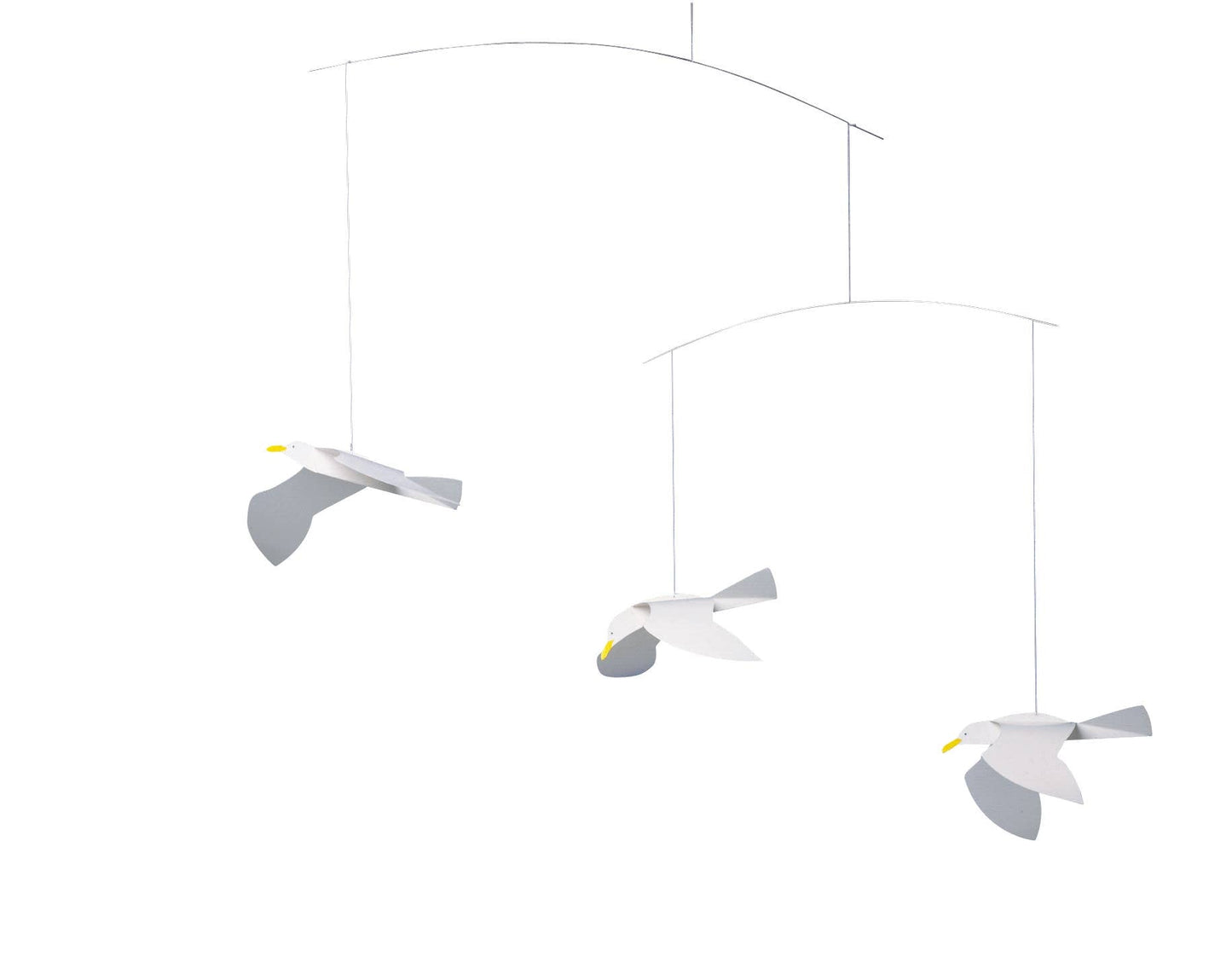 Flensted Hanging Art - Soaring Seagulls - PMA Store at the Portland Museum of Art, Maine
