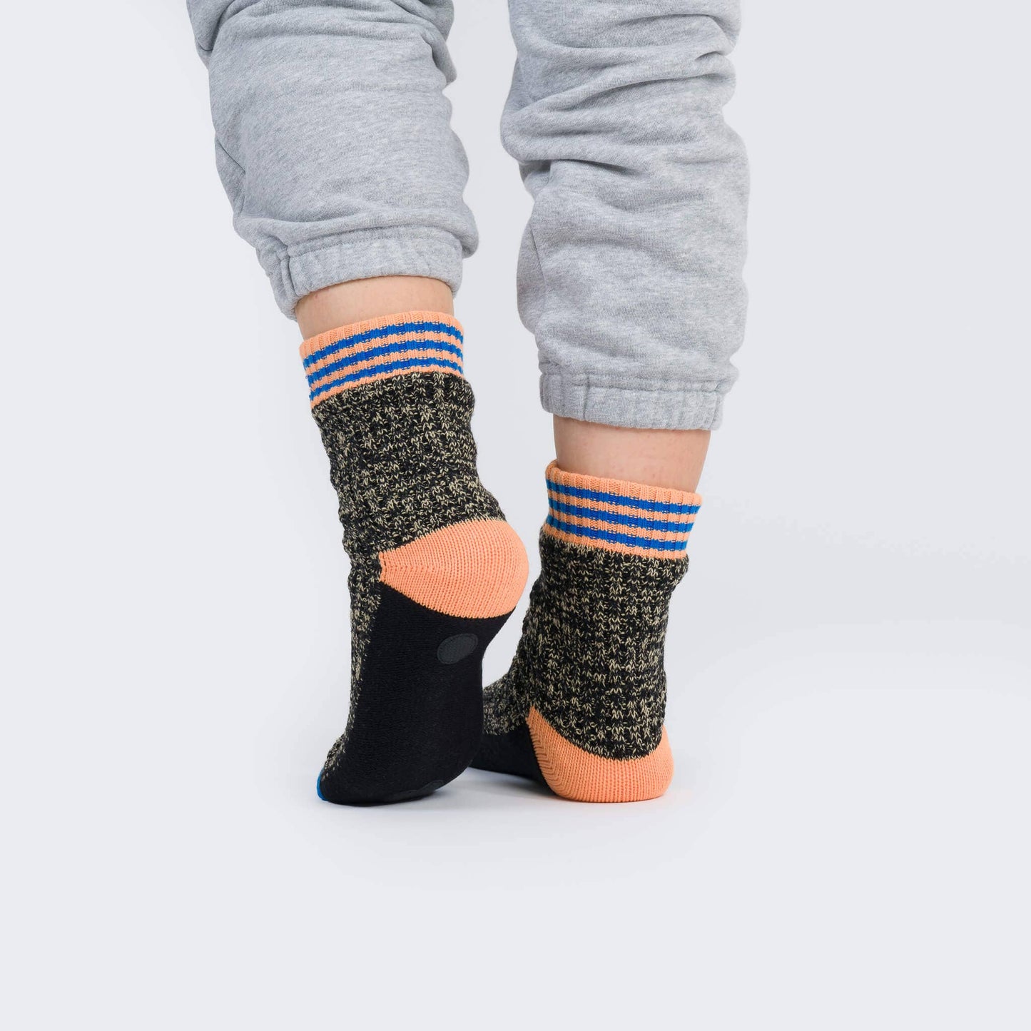 Varsity Knit House Socks: Golden Olive / S/M - W 6-9<br>M 5-7.5 - PMA Store at the Portland Museum of Art, Maine