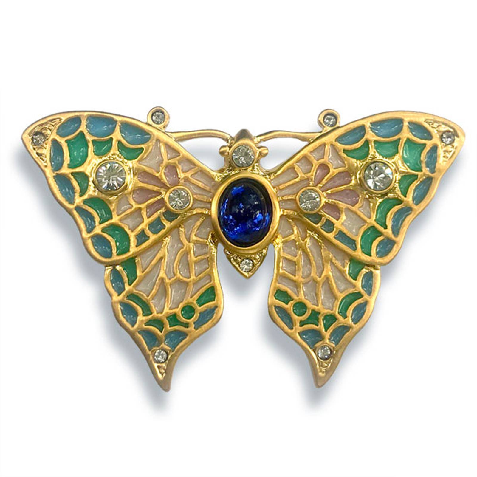 Jeweled Butterfly Pin/Pendant - PMA Store at the Portland Museum of Art, Maine