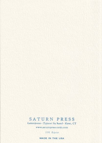 Saturn Press - Regatta: Unsleeved - PMA Store at the Portland Museum of Art, Maine