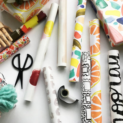 Brushstroke Wrap: Roll of 2 Sheets - PMA Store at the Portland Museum of Art, Maine