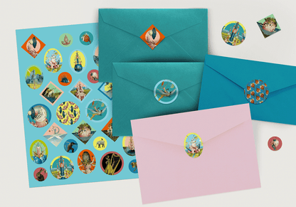 Today is Art Day - Stickers Hieronymus Bosch by Mon Petit Art - PMA Store at the Portland Museum of Art, Maine