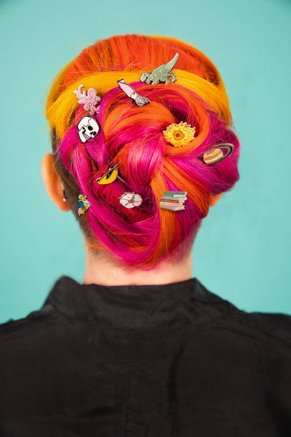 Unemployed Philosophers Guild - Great Flowers of Art Hair Pins - PMA Store at the Portland Museum of Art, Maine