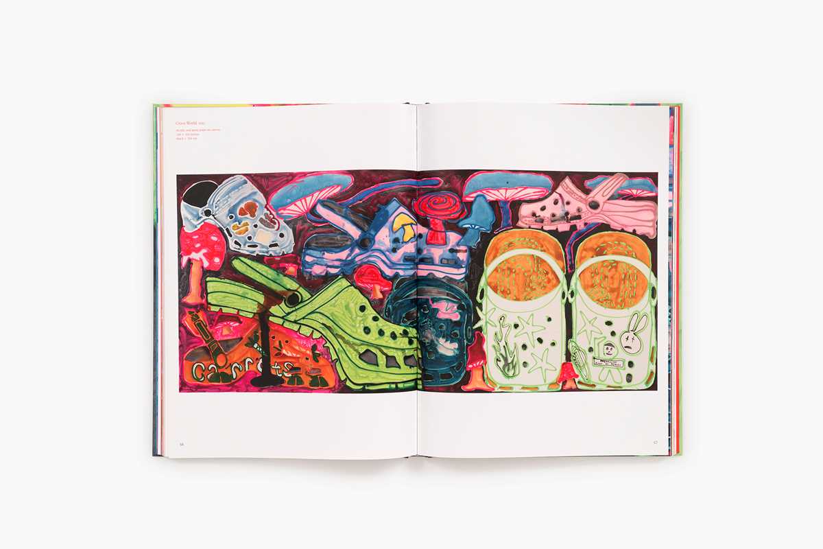 Simon & Schuster - Katherine Bernhardt: Why is a mushroom growing in my shower? by Katherine Bernhardt: Hardcover; 128 pages / English - PMA Store at the Portland Museum of Art, Maine