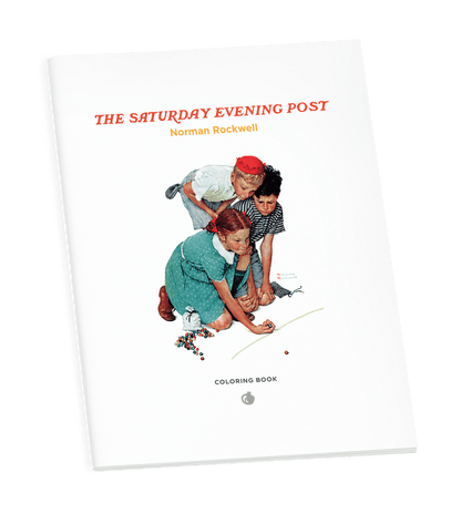 Pomegranate - Norman Rockwell Coloring Book - PMA Store at the Portland Museum of Art, Maine