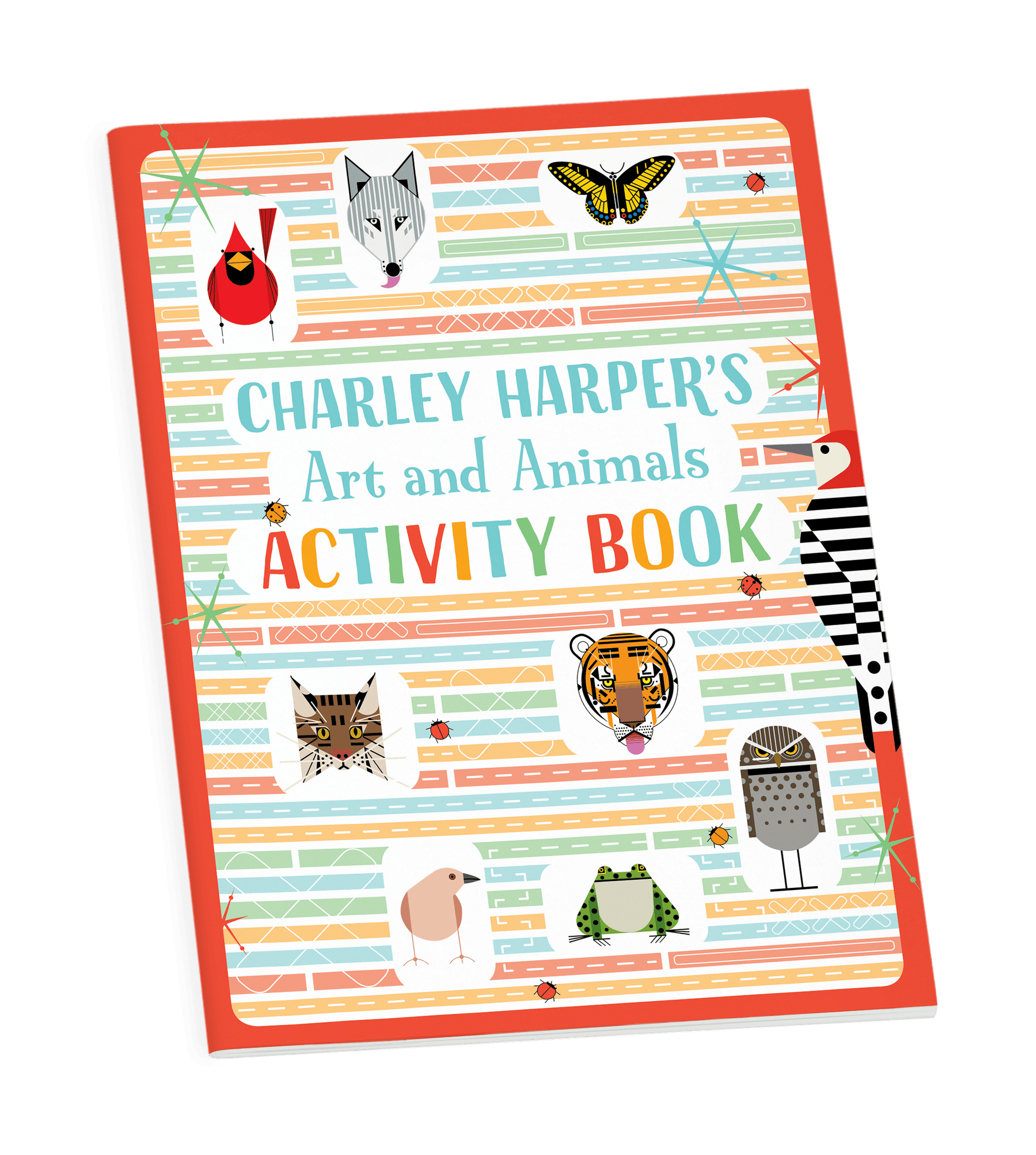 Pomegranate - Charley Harper’s Art and Animals Activity Book - PMA Store at the Portland Museum of Art, Maine
