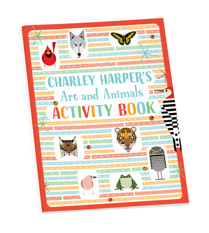 Pomegranate - Charley Harper’s Art and Animals Activity Book - PMA Store at the Portland Museum of Art, Maine