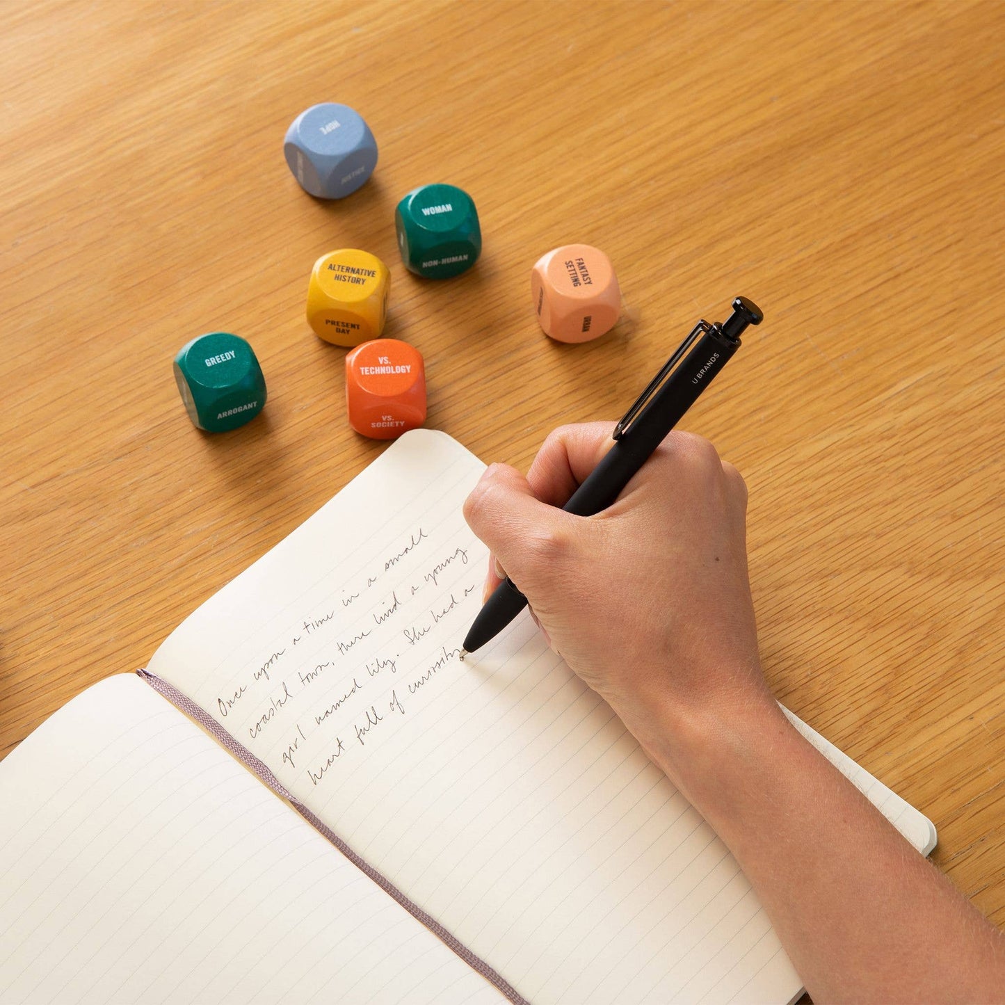 Two Tumbleweeds - Writing Dice - Inspiration for Creative Writing - PMA Store at the Portland Museum of Art, Maine