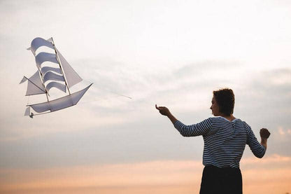 Haptic Lab - Sailing Ship Kite: Azure - PMA Store at the Portland Museum of Art, Maine