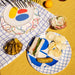 Poketo - Bamboo Dinner Plates in Grid Set - PMA Store at the Portland Museum of Art, Maine