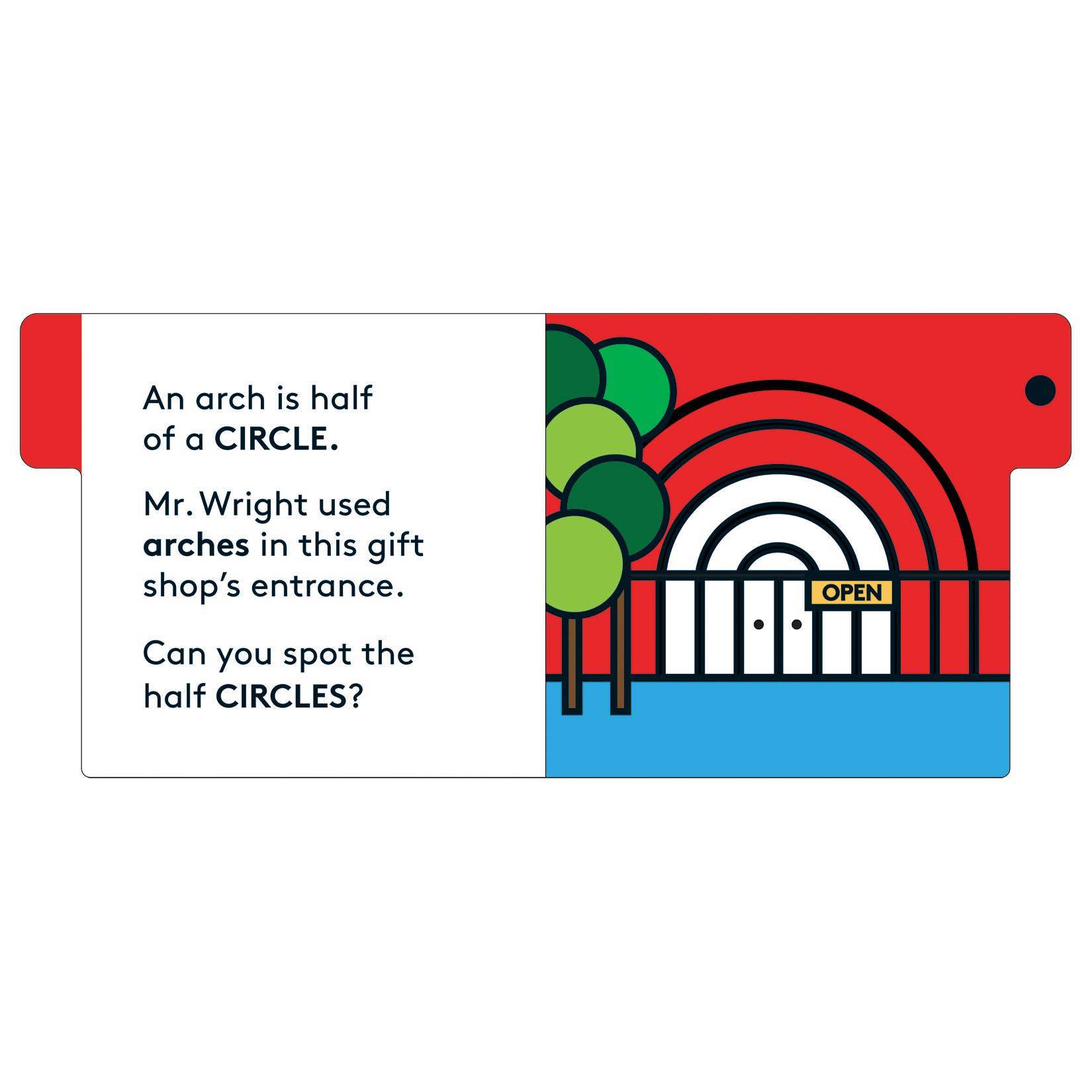 Chronicle Books - My First Shapes With Frank Lloyd Wright - PMA Store at the Portland Museum of Art, Maine