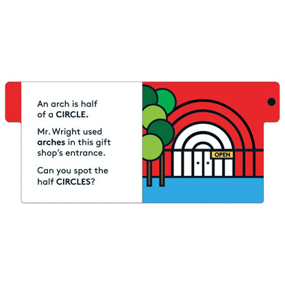 Chronicle Books - My First Shapes With Frank Lloyd Wright - PMA Store at the Portland Museum of Art, Maine