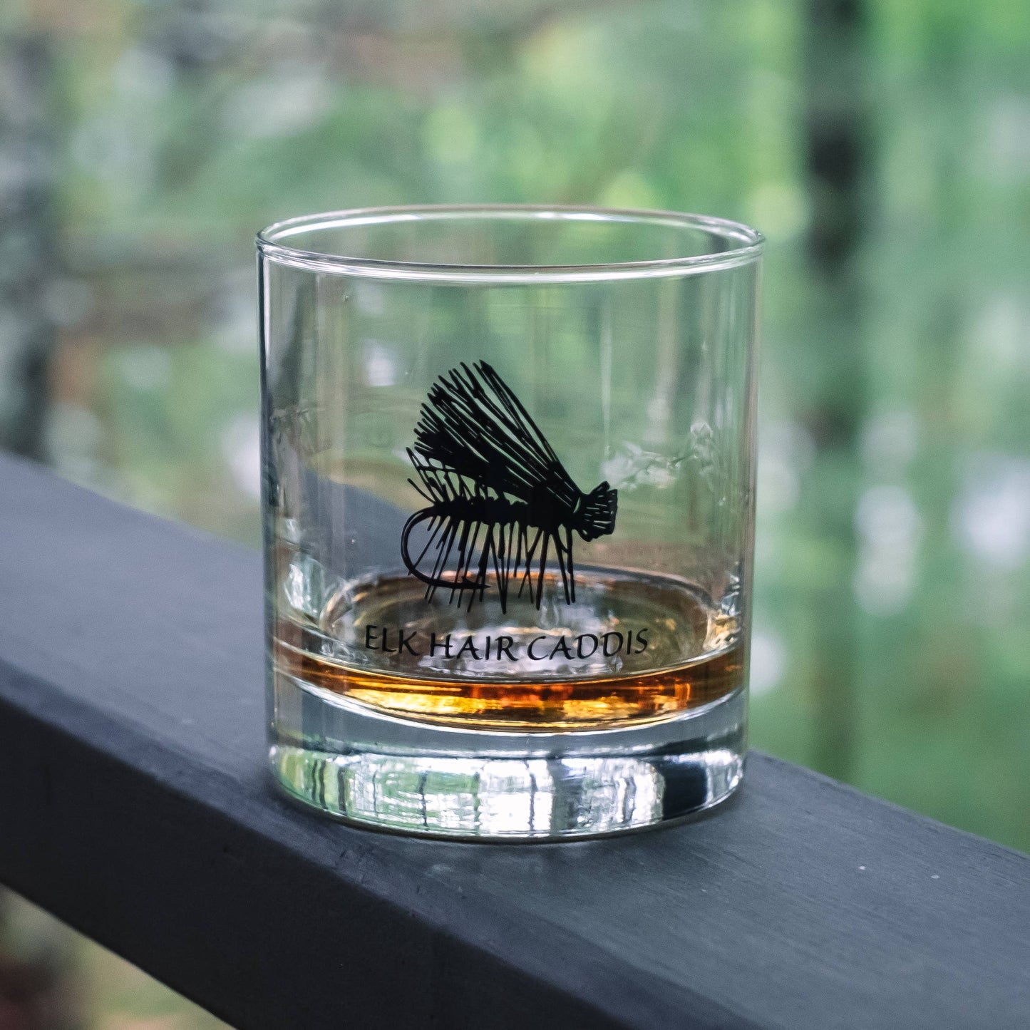 Vital Industries - Fly Fishing Rocks Glass: Assorted (not available for custom) - PMA Store at the Portland Museum of Art, Maine