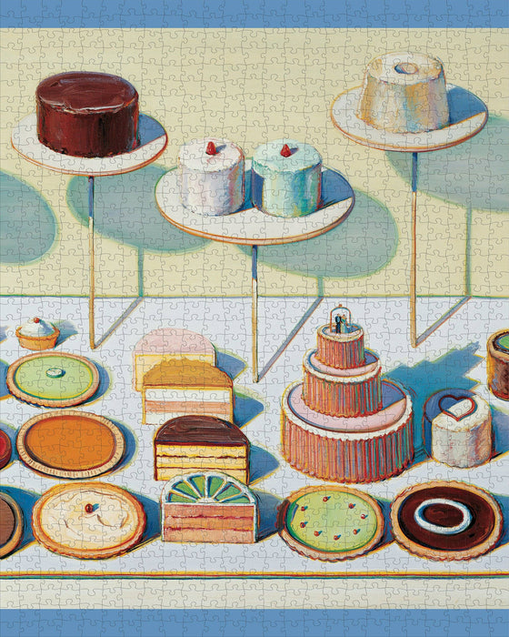 Pomegranate - Wayne Thiebaud: Cakes & Pies 1000-piece Jigsaw Puzzle - PMA Store at the Portland Museum of Art, Maine