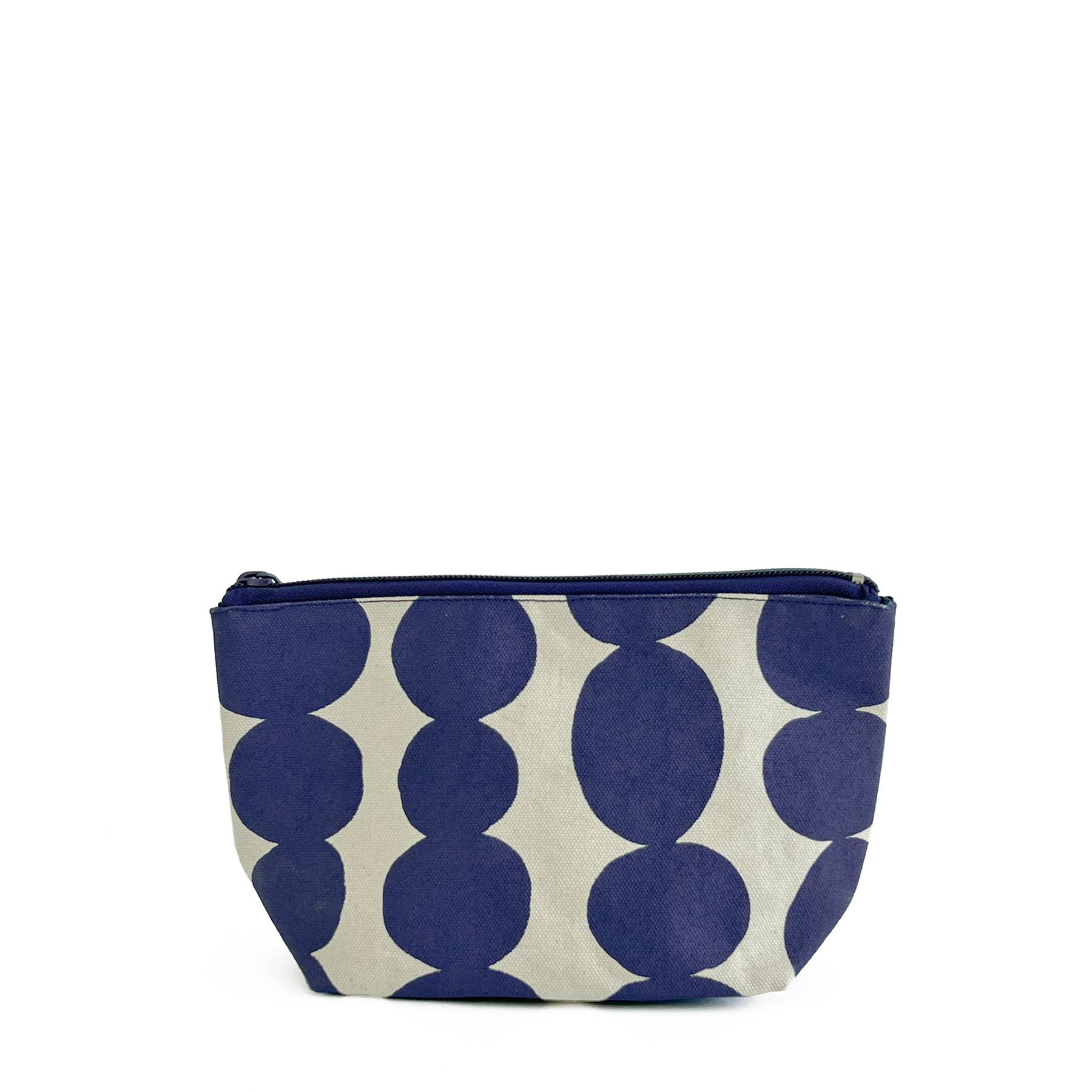 See Design - Travel Pouch Small: Big Smudge Dot Pink/Orange - PMA Store at the Portland Museum of Art, Maine