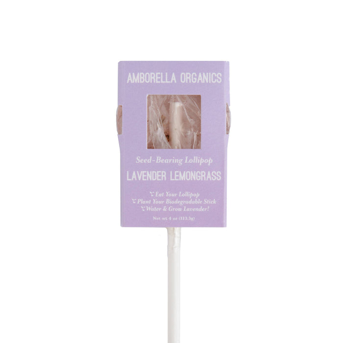 Amborella Organics - Blooming Lollipop Bundle (Eat, Plant & Grow a Herb/Flower) - PMA Store at the Portland Museum of Art, Maine