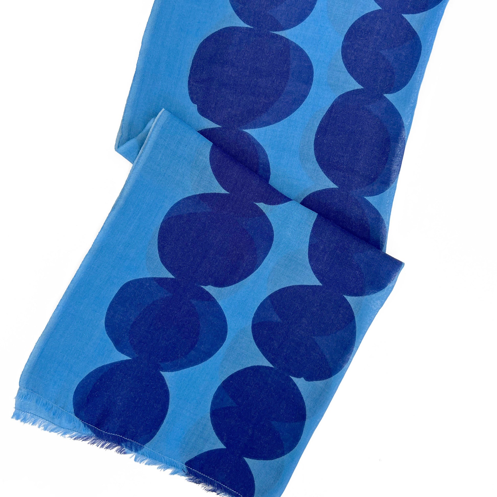 Wool Scarf: Blocks Orange - PMA Store at the Portland Museum of Art, Maine