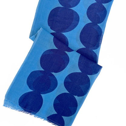 Wool Scarf: Blocks Orange - PMA Store at the Portland Museum of Art, Maine