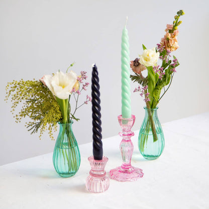Small Glass Candle Holder | Summer | Gifts | - PMA Store at the Portland Museum of Art, Maine