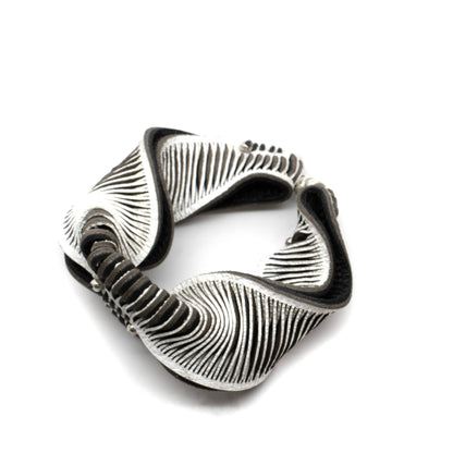 Oropopo - Oryx Horn White Sands Bracelet: Gold - PMA Store at the Portland Museum of Art, Maine