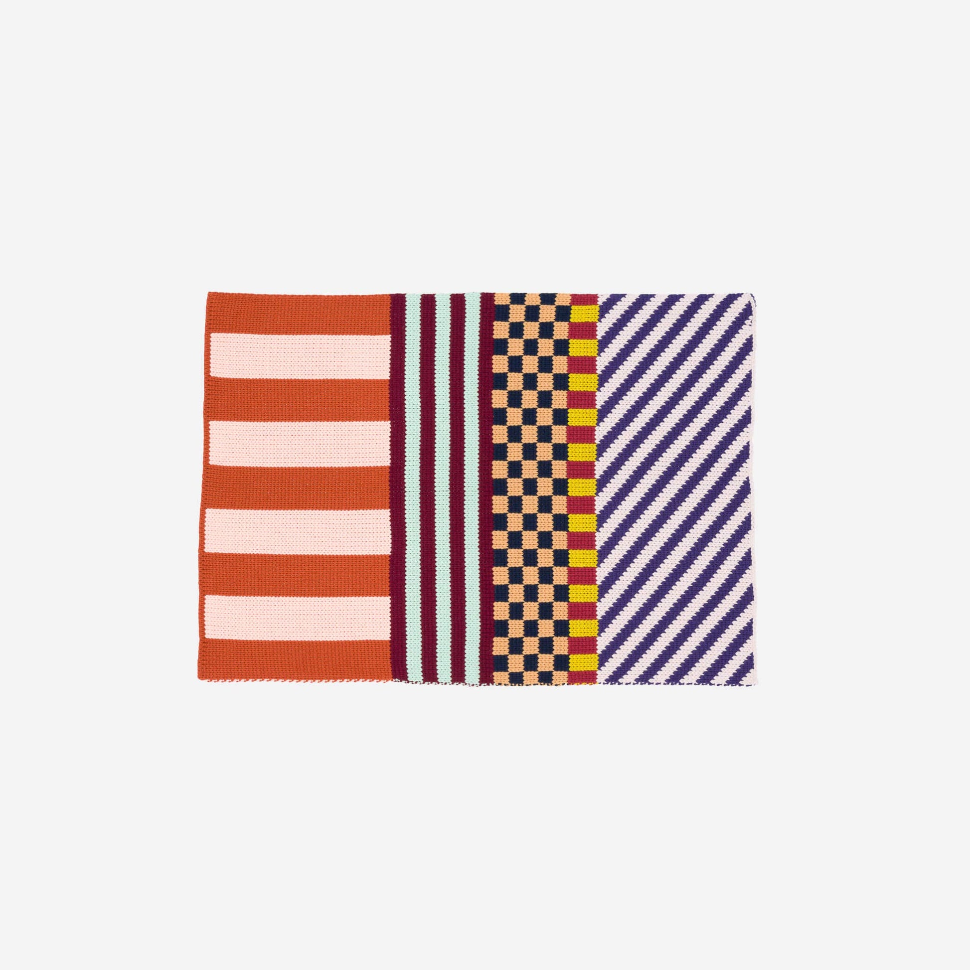 Pattern Patch Mini Rug: Rainbow - PMA Store at the Portland Museum of Art, Maine