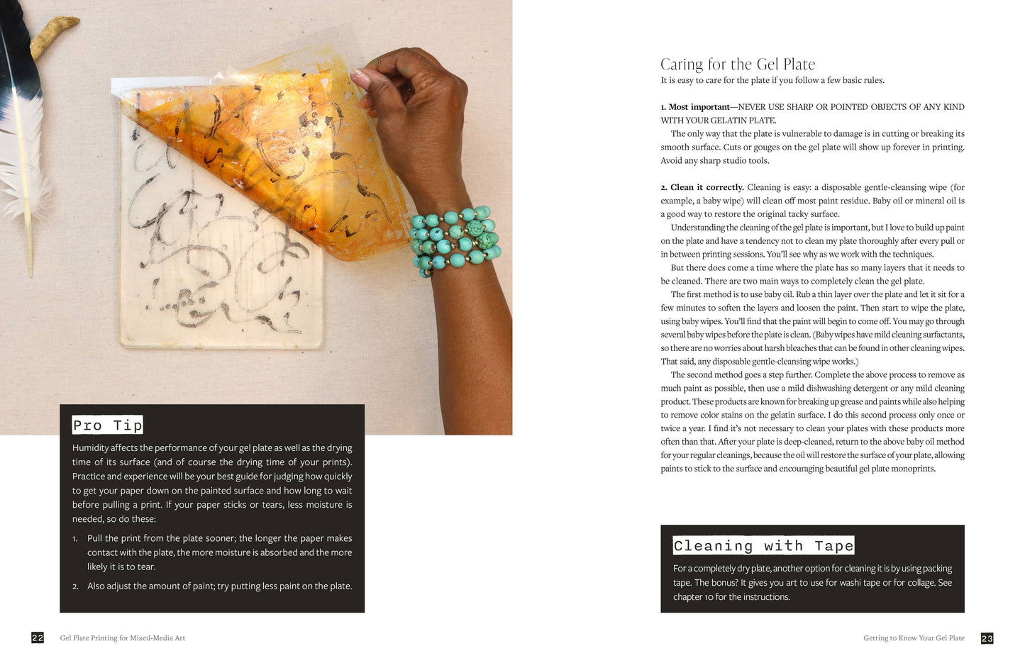 Schiffer Publishing - Gel Plate Printing for Mixed-Media Art - PMA Store at the Portland Museum of Art, Maine