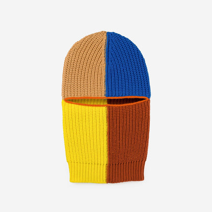 SALE Quattro Knit Balaclava: Cobalt Yellow - PMA Store at the Portland Museum of Art, Maine