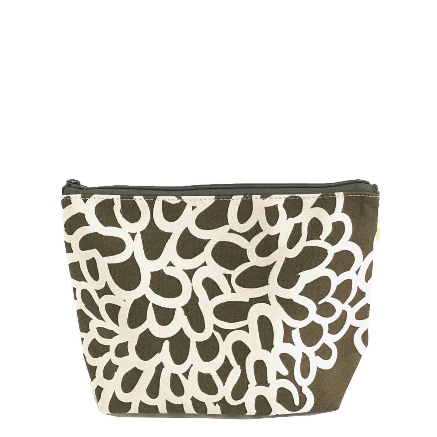 Travel Pouch Large: Cheetah Citron - PMA Store at the Portland Museum of Art, Maine