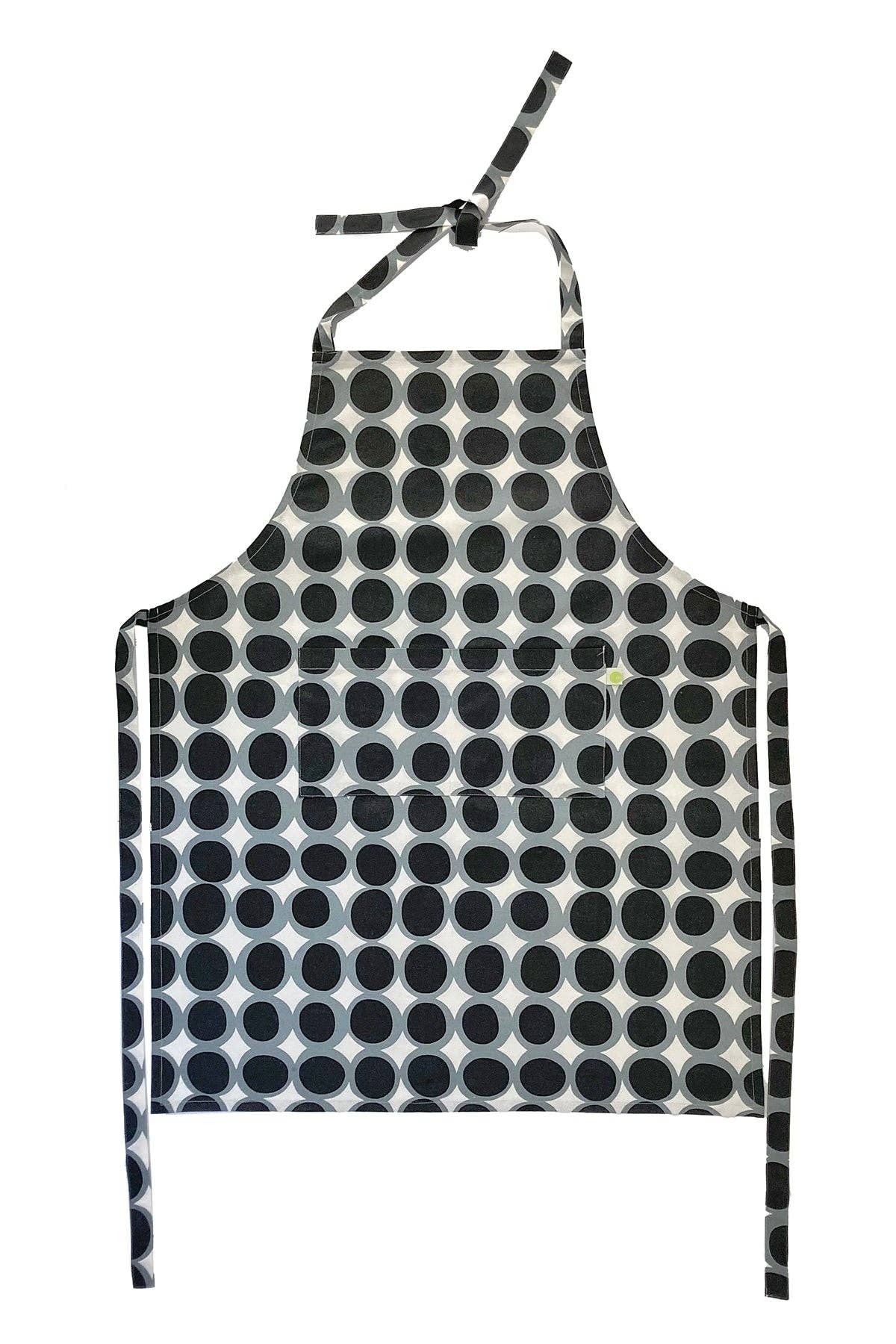 Apron: Globe Aqua/Green - PMA Store at the Portland Museum of Art, Maine