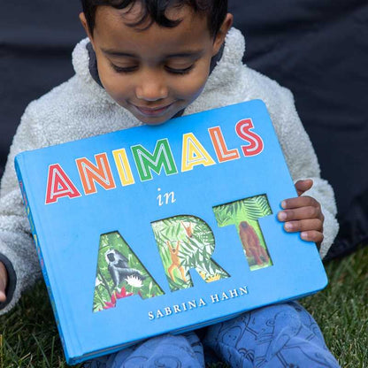 Simon & Schuster - Animals in Art by Sabrina Hahn: Board Books; 64 pages / English - PMA Store at the Portland Museum of Art, Maine