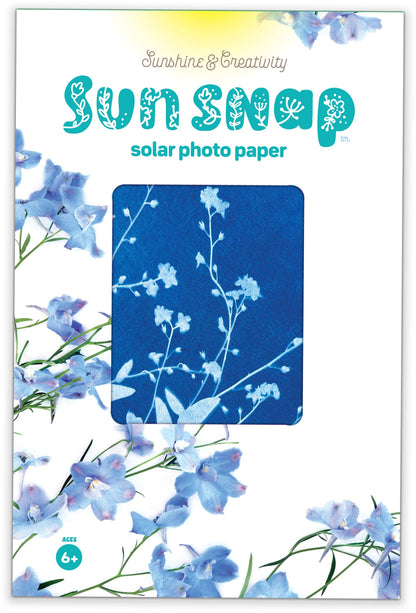 Copernicus Toys - Sun Snap Photo Paper: Cyanotype sun print kit 5.8x8.3”