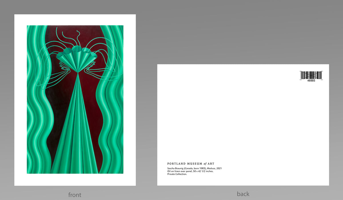 Medusa by Sascha Braunig 4.25x6 postcard