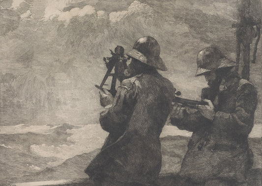 Eight Bells Etching Winslow Homer Postcard - PMA Store at the Portland Museum of Art, Maine