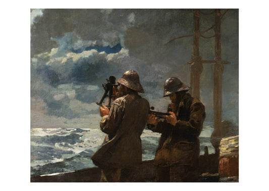 Eight Bells Painting Winslow Homer Postcard - PMA Store at the Portland Museum of Art, Maine