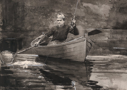 Netting the Fish Winslow Homer 18x 24 Poster